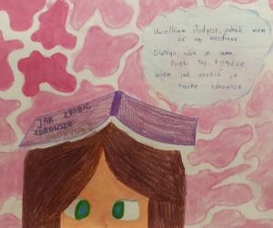 Maria Kwiecień ll miejsce 
kl. 4-8