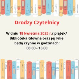Drodzy Czytelnicy !